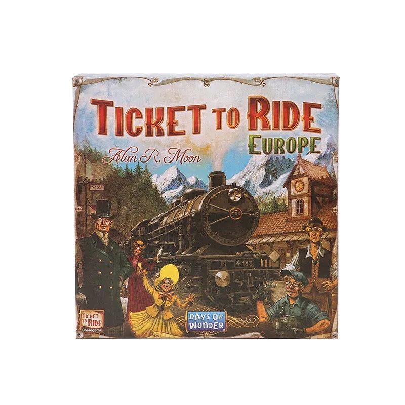 Билет на Поезд Европа Ticket to Ride Europe Квиток на Потяг Европа