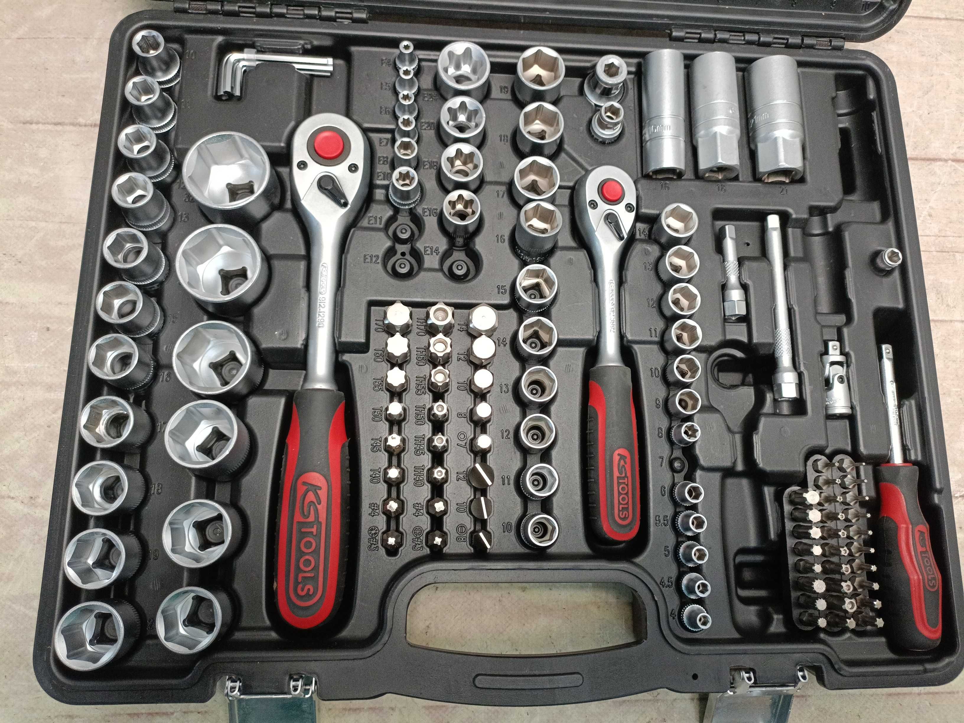 Ks tools 917.0779 набір ключів та головок, 172шт, Німеччина