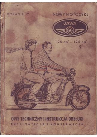 Instrukcja obsługi motocykla Jawa 125 -175
