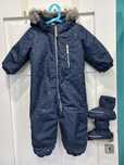 Kombinezon H&M i buty niechodki H&M 86 92