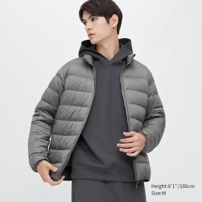 Uniqlo Ultra Light Down микро пуховик куртка размер М