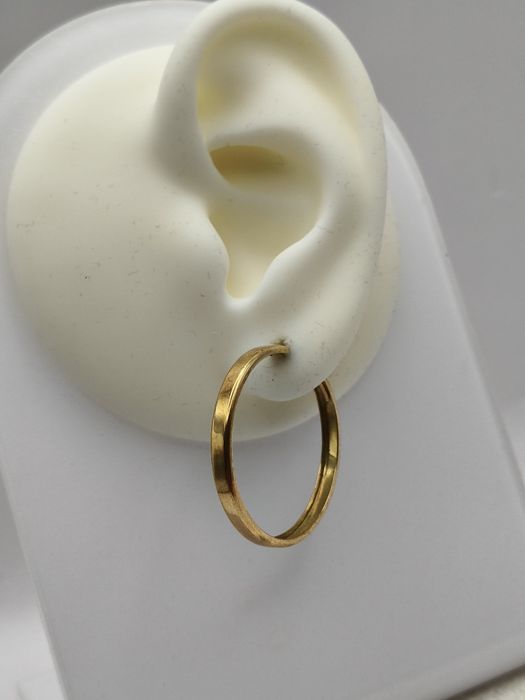 Złote Kolczyki Koła Pr.585 Nowe Zapraszamy