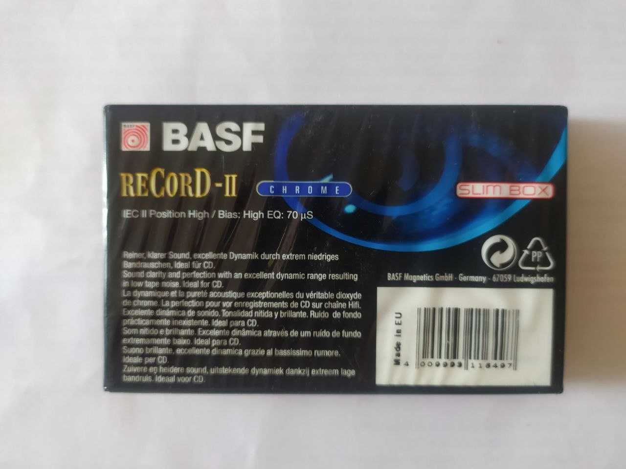 Новая в фирменной упаковке кассета фирмы BASF