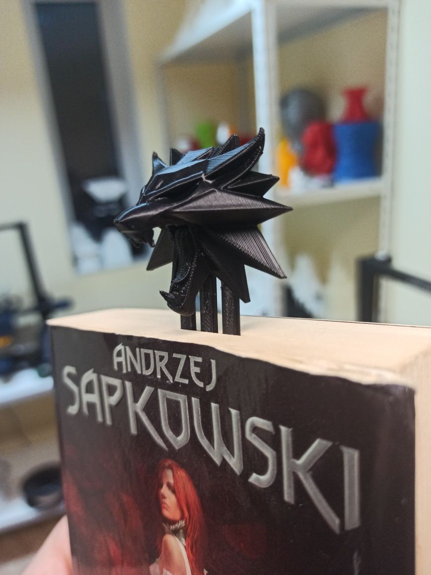 Zakładka do książki 3 sztuki wiedźmin dziki gon spakowski