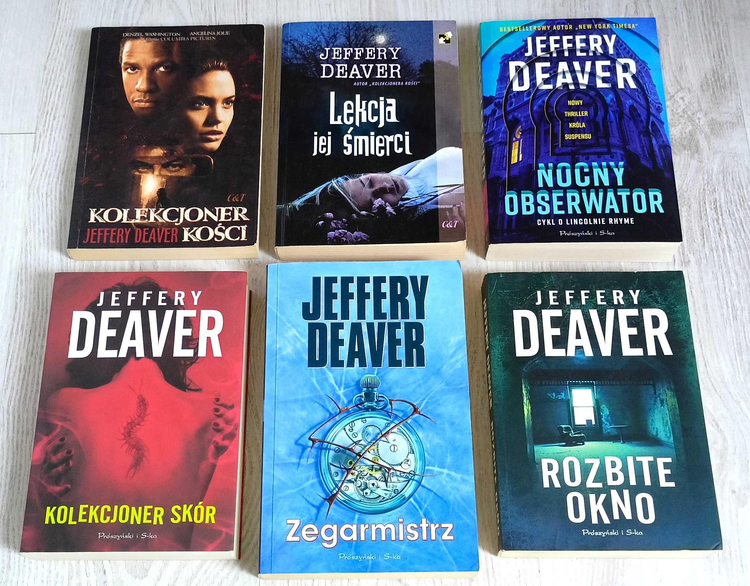 6x Deaver Rozbite okno Nocny obserwator Zegarmistrz Kolekcjoner skór