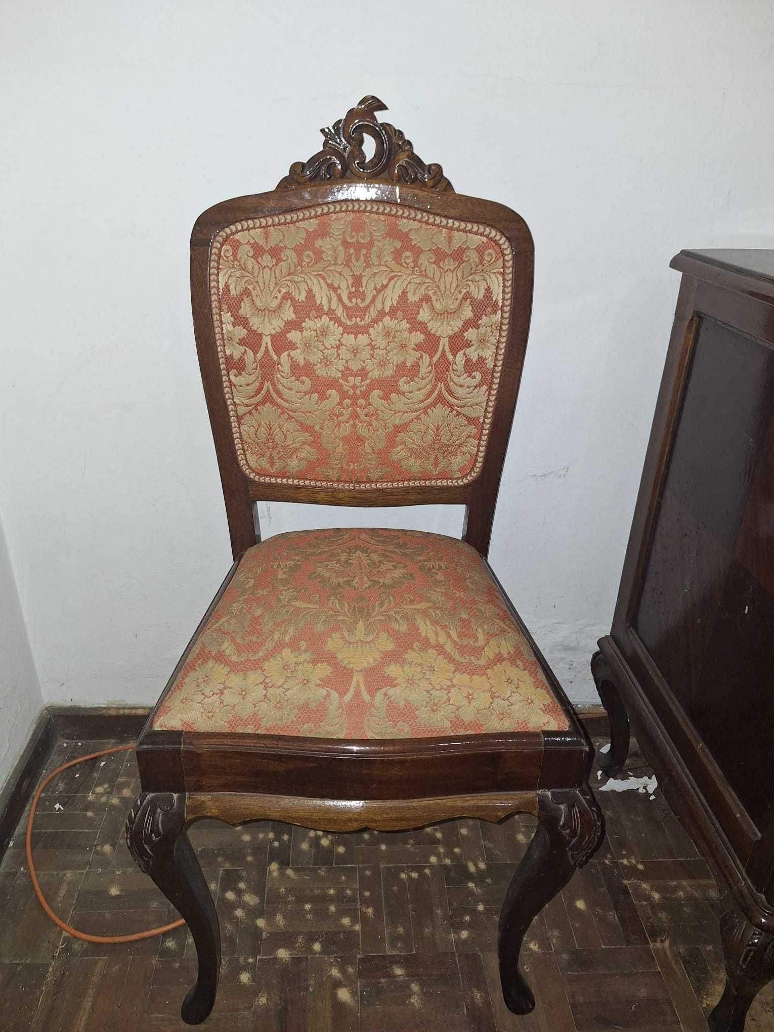 Mobília de Quarto de Casal (Cerejeira)