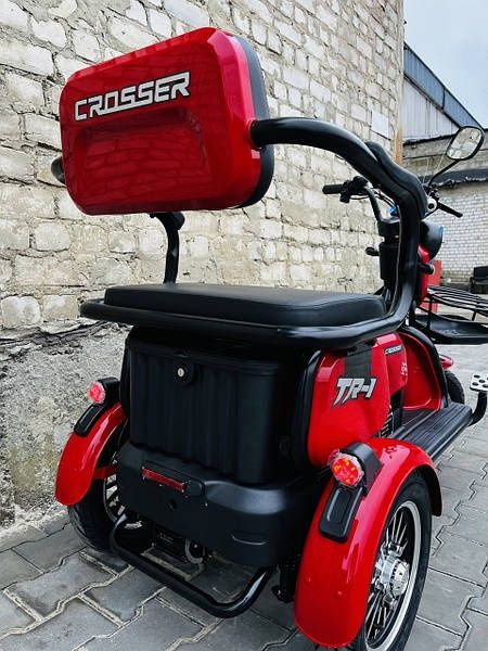 Трицикол CROSSER TR1 2025 року 600-1000  W 72V 20AH ДОСТАВКА