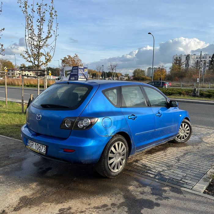 Mazda 3 1.6///LPG///Ekonomiczne///DługieOpłaty///FajnyStan