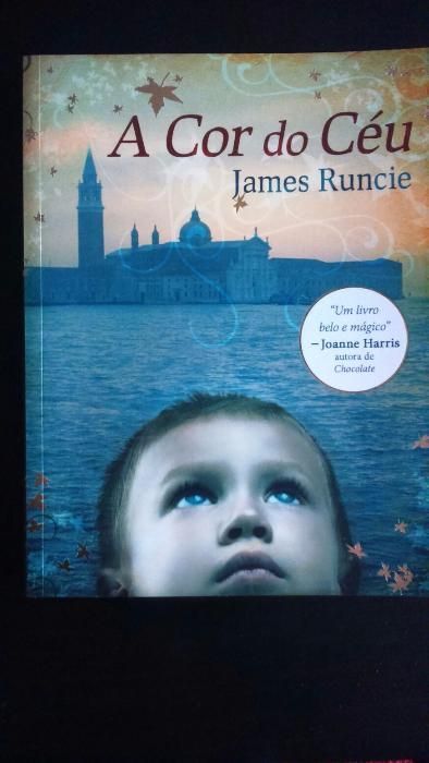 Livro "A Cor do Céu" de James Runcie