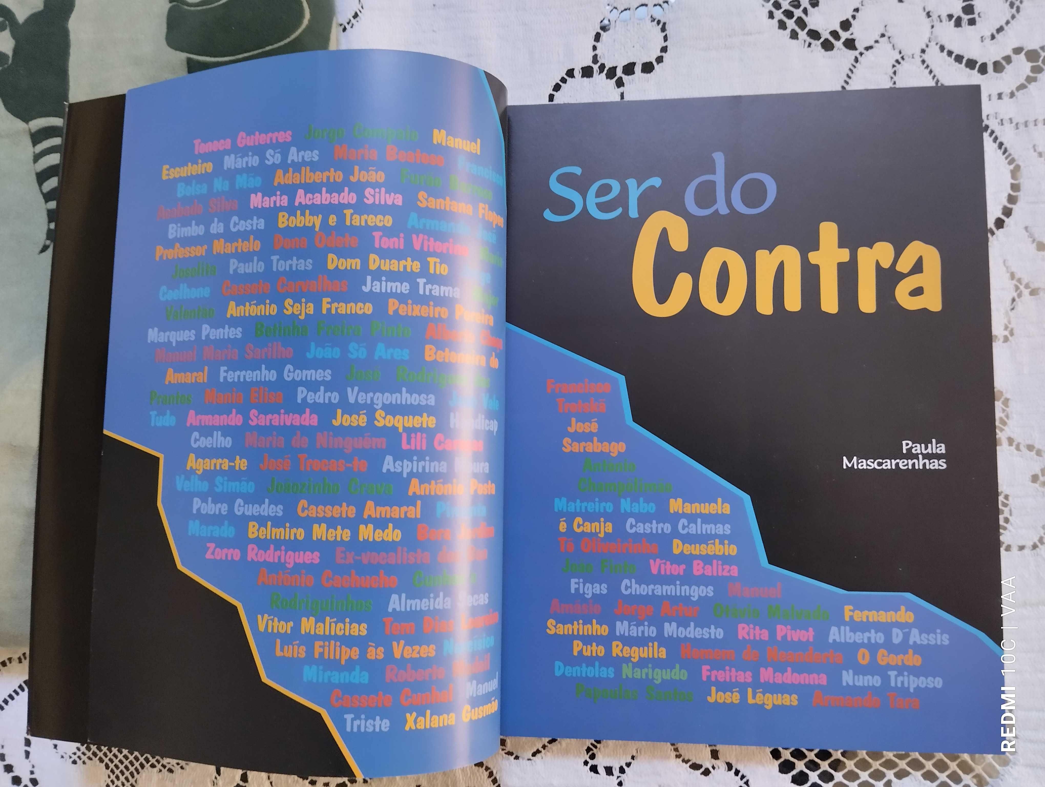 Livro "Ser do Contra". Como novo