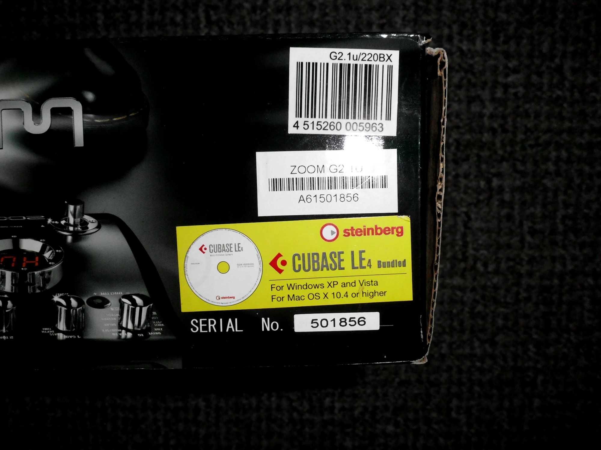 multiefekt gitarowy z pedałem ekspresji ZOOM G2.1u