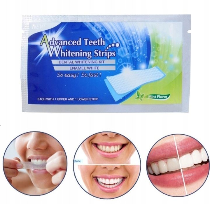 Paski wybielające zęby Advanced Teeth 28 pasków 14 par