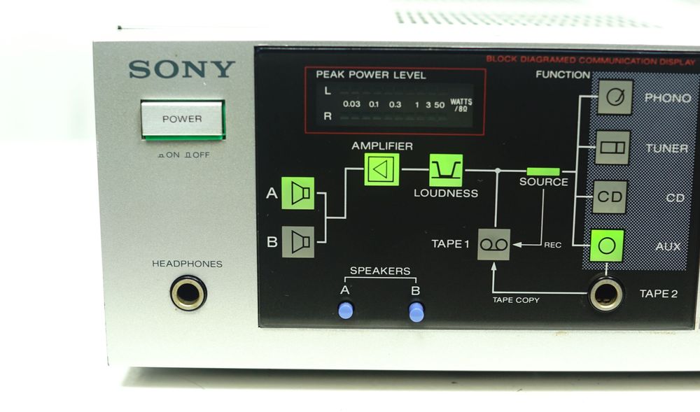 Wzmacniacz Sony TA-AX360 Loudness VINTAGE 1984r