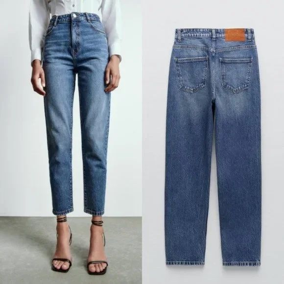 Джинси Zara mom jeans