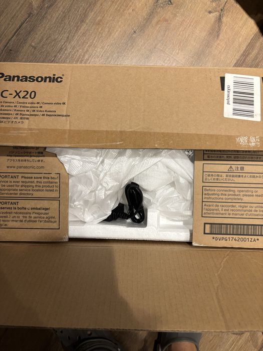 Câmera Profissional Panasonic hc-x20 4k