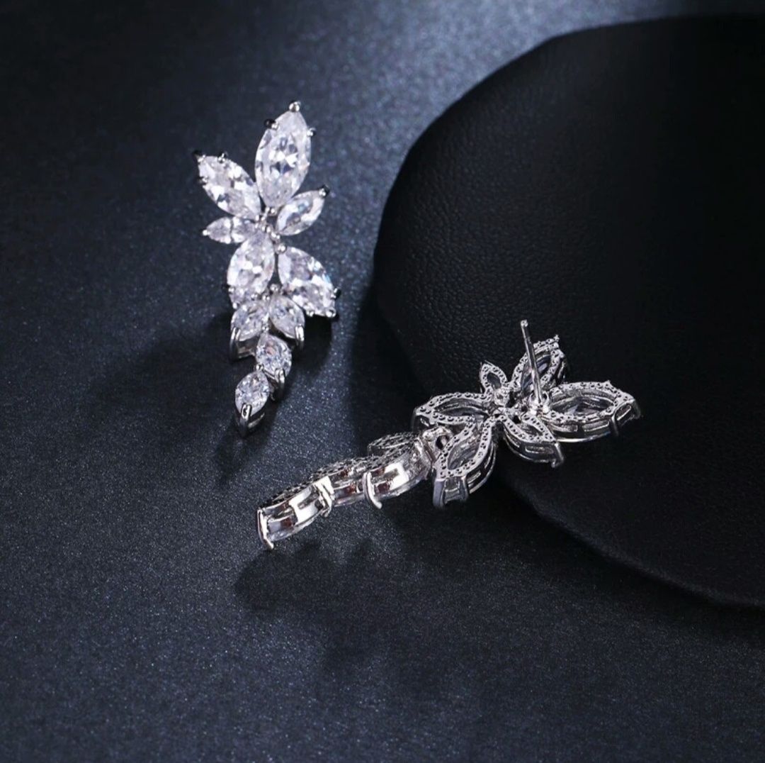 Серьги серебро Diademagranda