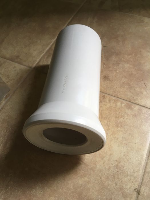 Przyłącze do wc rura prosta z uszczelką 110/400