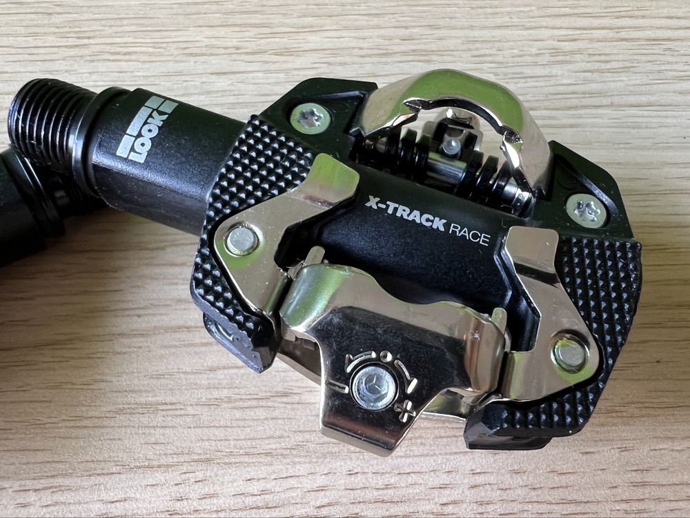 Pedały rowerowe zatrzaskowe Look X-Tract Race z blokami NOWE