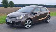 Kia Rio Z Niemiec ! Ledy Skóra Szyberdach grzane fotele kierownica Bogaty !!