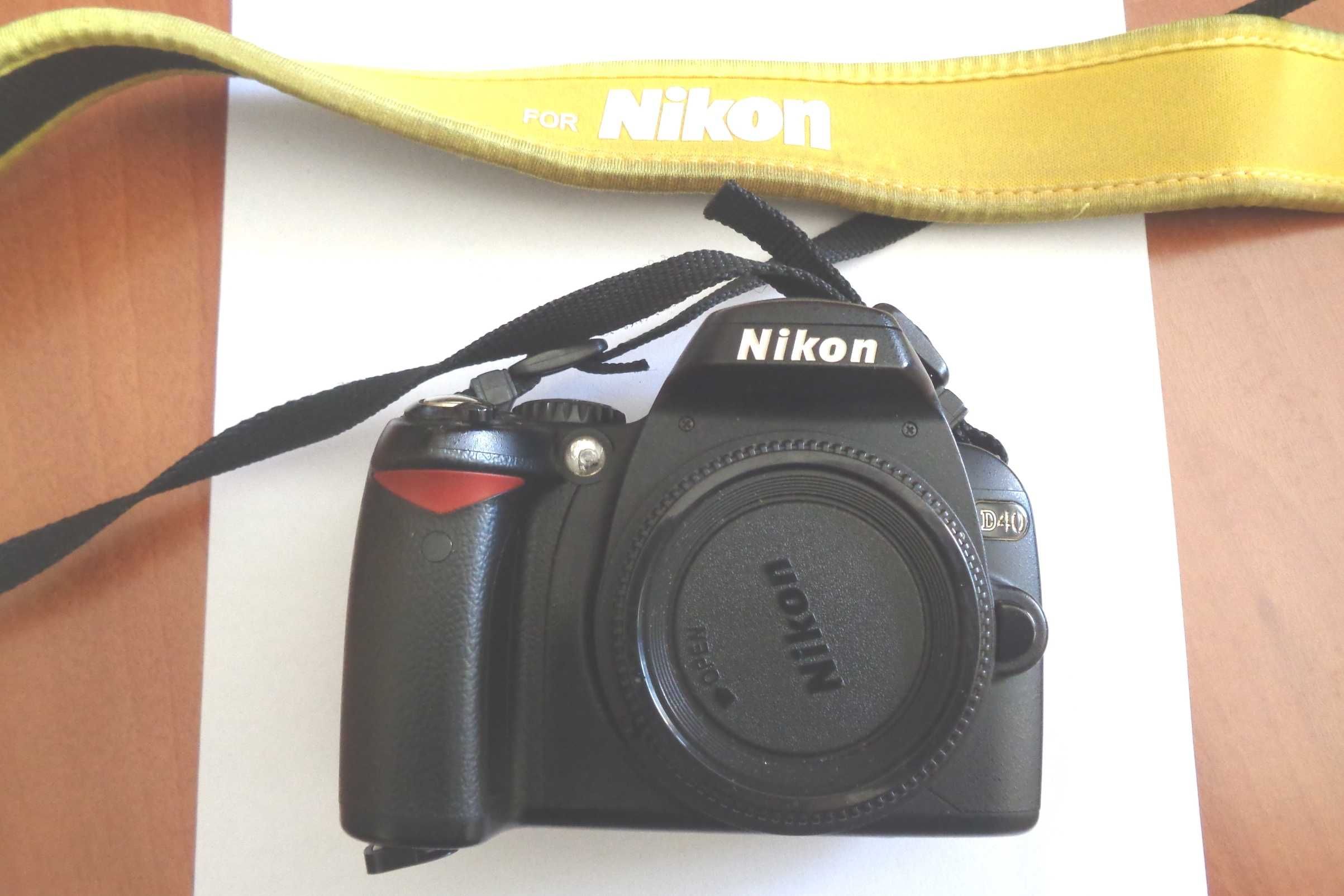 Máquina fotográfica Nikon Digital Camera D40