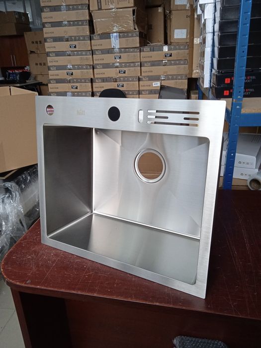 Мийка для кухні з нержавіючої сталі Nett NS-5245 (Уцінка)