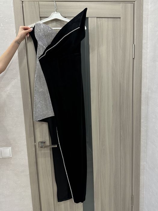 Выпусконое платье, вечерние платье черное в камнях. платье Dream Dress