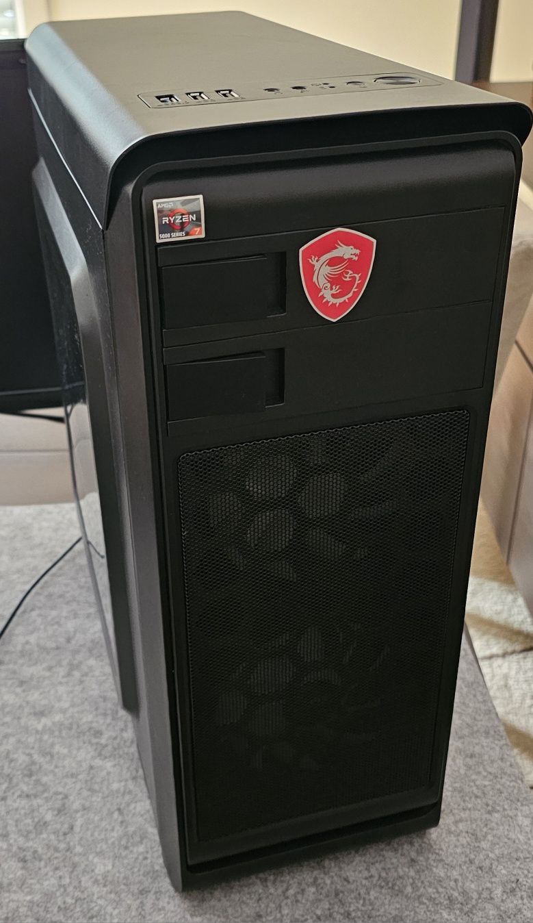 Pc AMD r7 5700, Amd 5700xt 8Gb,  ddr4 32Gb