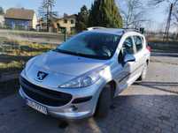 Peugeot 207 SW 1.4 benzyna, kombi, 2008r niski przebieg