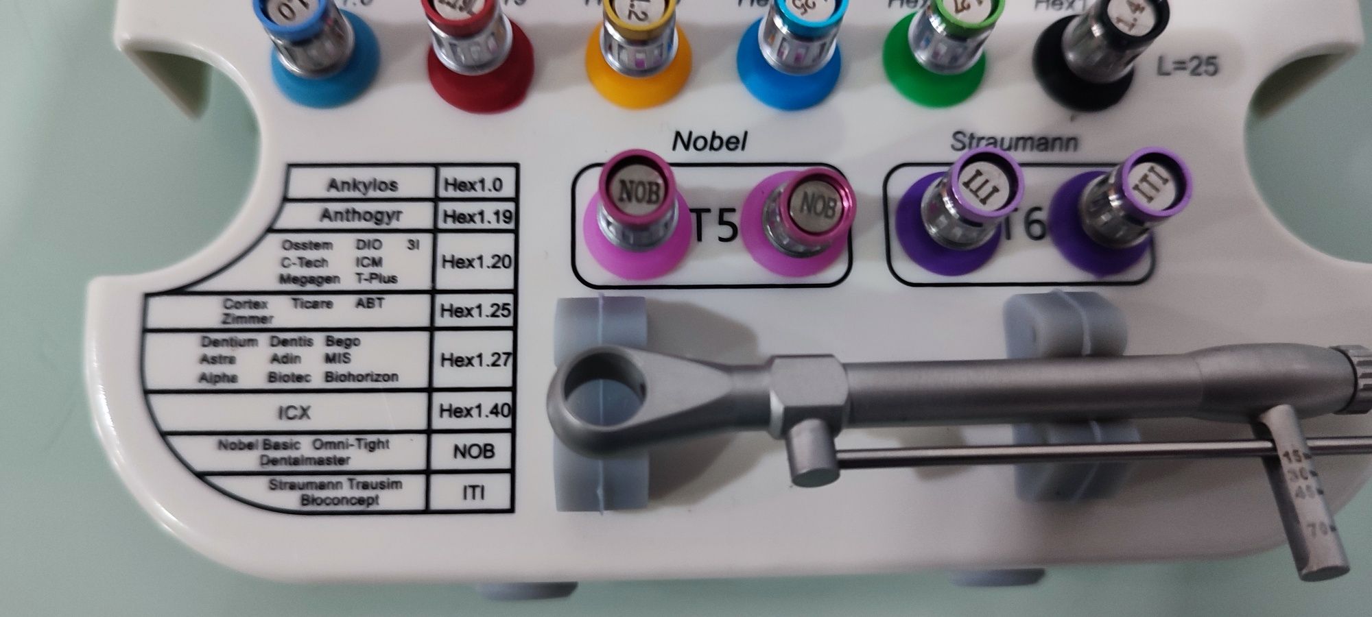 Kit chaves implantes dentário "NOVO"