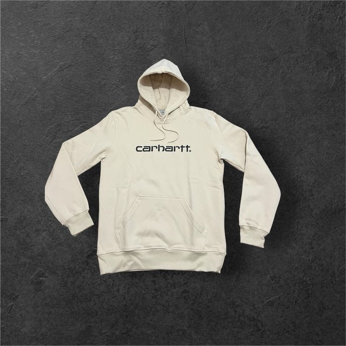 Sweat Carhartt Branca e Preta de Algodao Tamanho M