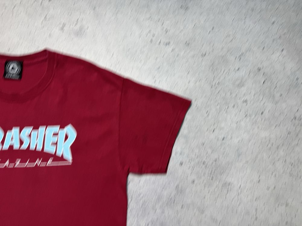 Футболка Thrasher Magazine С Большим Лого Оригинал Идеал M-L