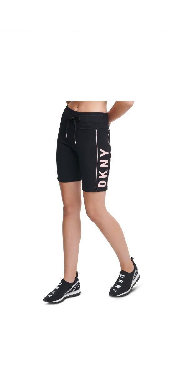DKNY оригинал. Спортивные шорты лосины велосипедки чёрные размер XS