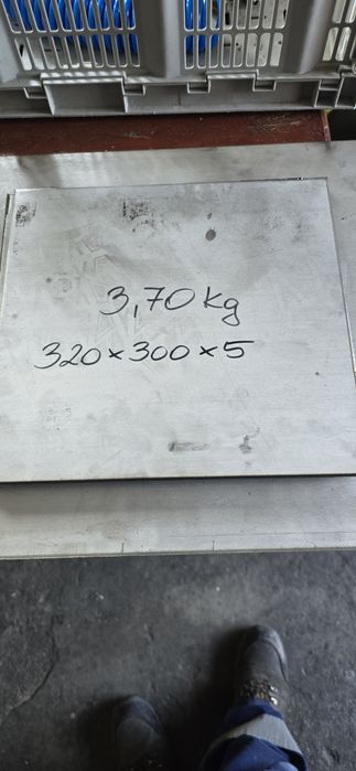 Blacha  nierdzewna gr. 5mm