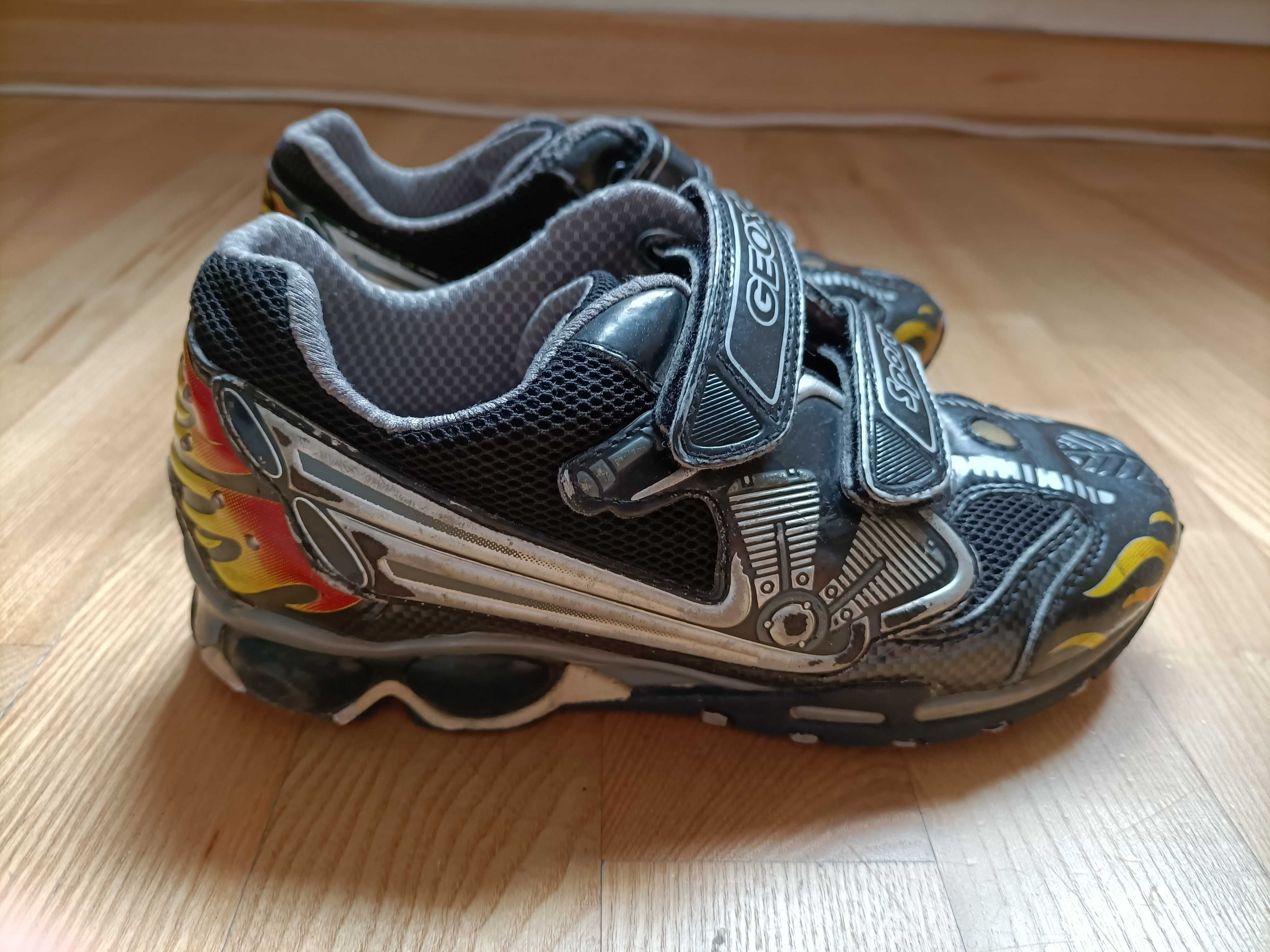 GEOX buty sportowe wiosenno-letnie – świecące – 31 – 20 cm