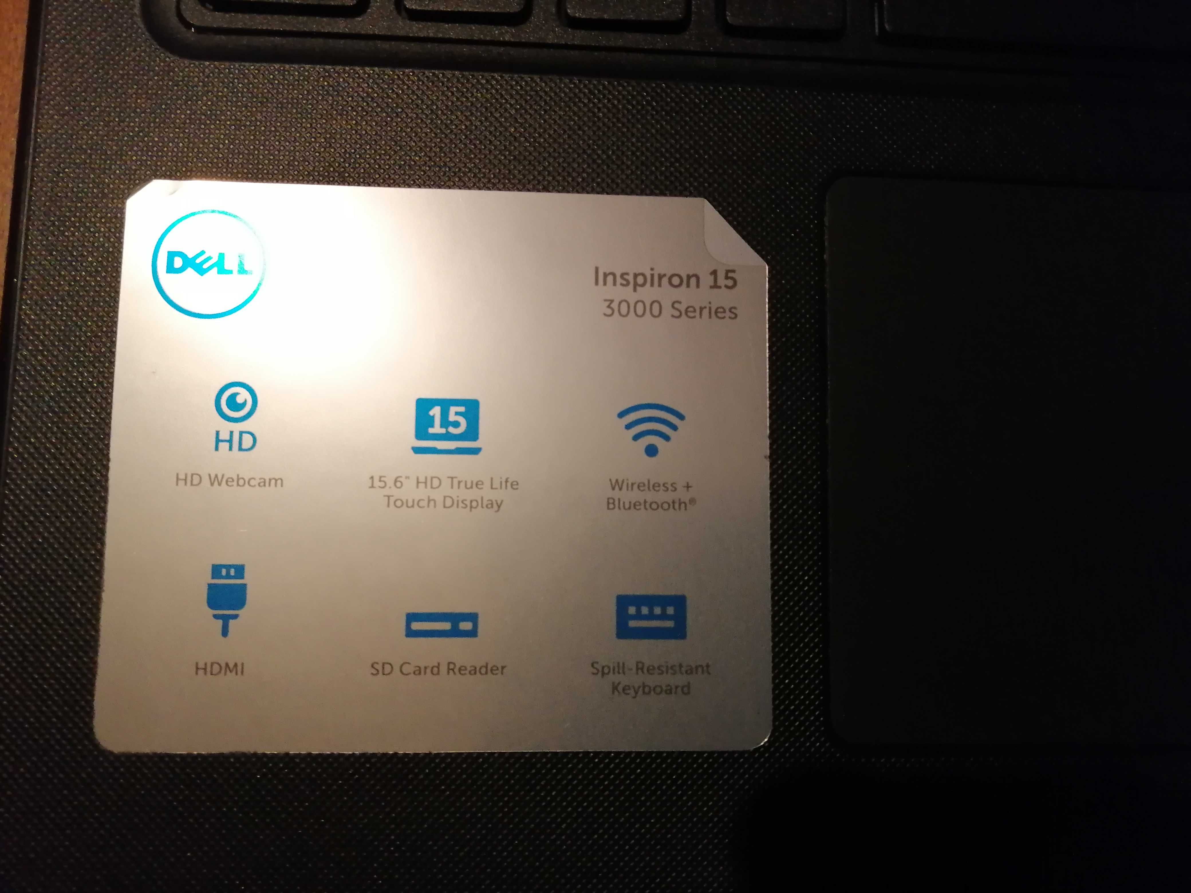 Dell lnspiron 15 3000 Series dotykowy ekran jak nowy