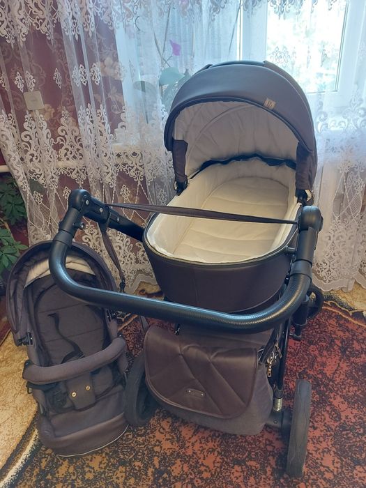 Універсальна дитяча коляска (2 в 1) BabyPram Bellini