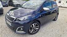 Peugeot 108 1.2 Benzynka Klimatronik Kamera Cofania Skorzana tapicerka