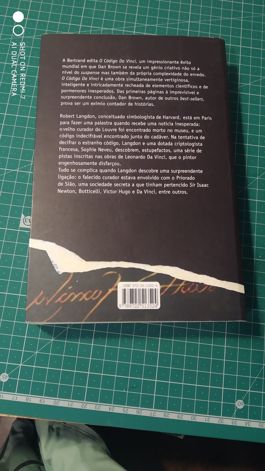 Livro -  O Código Da Vinci