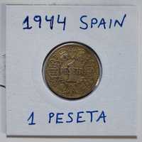 1 Peseta 1944 Hiszpania