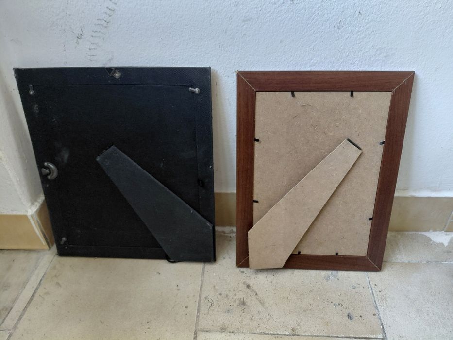 CONJUNTO de 4 molduras usadas