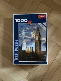 Puzzle 1000 elementów Londyn Big Ben Trefl