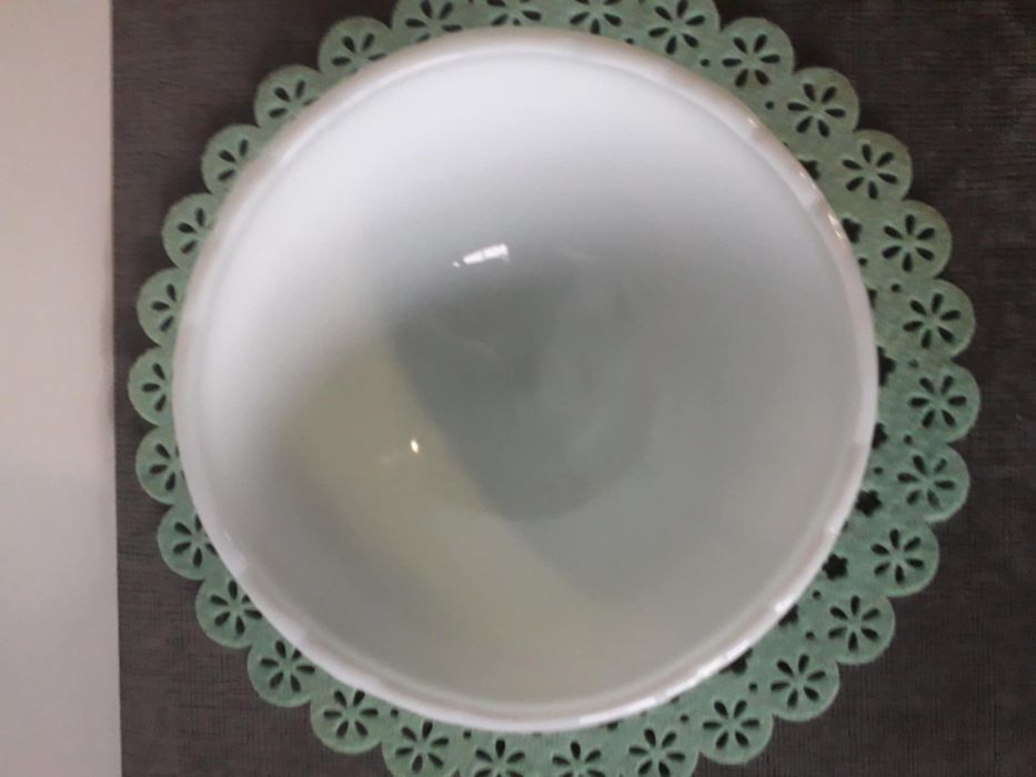 Cukiernica pucharek wachlarze biel lattimo Ząbkowice