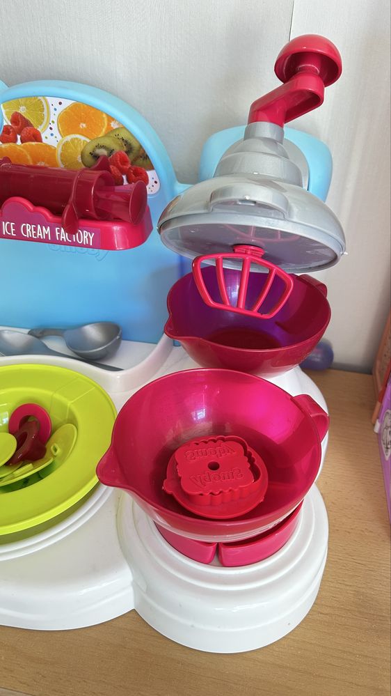 zestaw smoby chef do robienia cukierek cukiernia lody lodziarnia