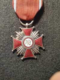 Srebrny Krzyż Zasługi PRL + nadanie