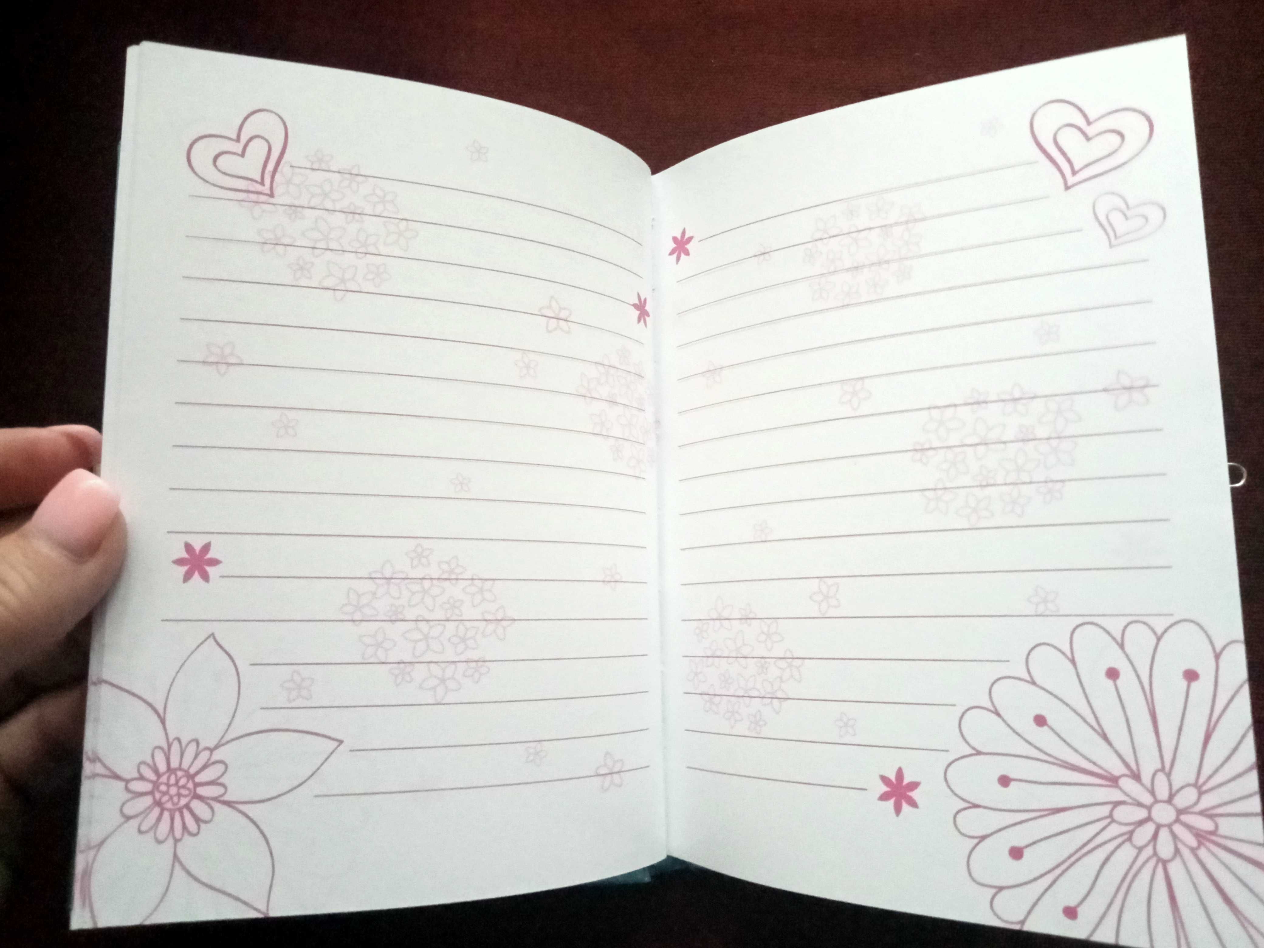 NOWY pamiętnik dla dziewczynki.