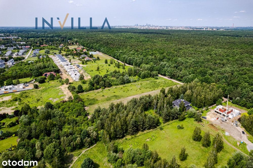 Działka budowlana przy lesie Kabackim