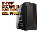 i7, GTX 1050 Ti, 16GB RAM, SSD, 500GB - budżetowy PC do gier