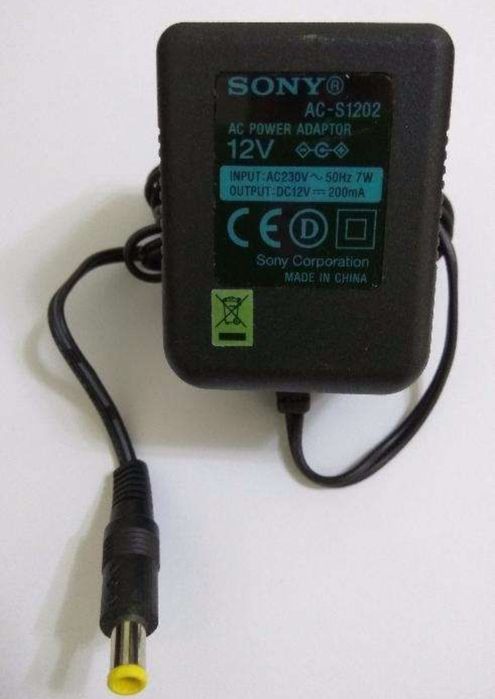 Carregador transformador alimentador novo de 12V 2,5A ou Sony AC-S1202