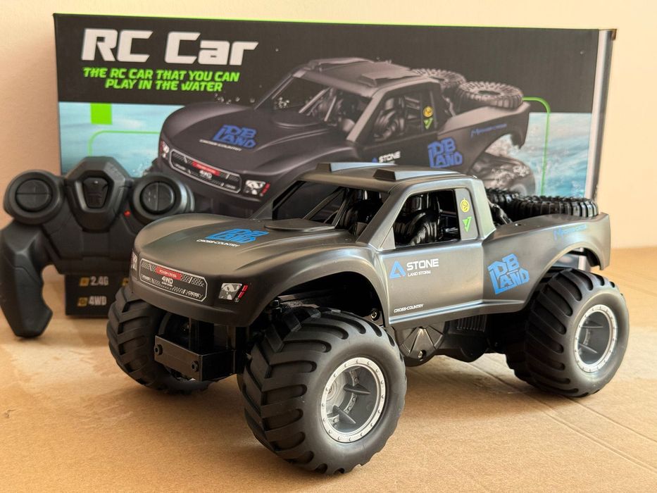 Радіокерована машинка-амфібія JJRC Q156 (1:16) для суші та води