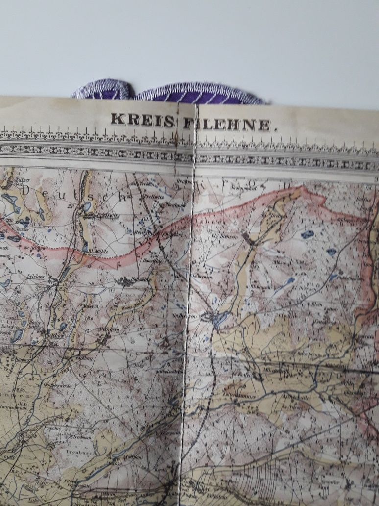 Stara mapa Wielenia FILAHNE